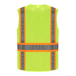 เสื้อกั๊กนิรภัยปรับแต่งได้เสื้อกั๊ก Ansi Class 2, เสื้อกั๊กสะท้อนแสง - Product Image 2