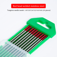 Accessoires de soudage en acier inoxydable de tige de tungstène 10 pièces aiguille de tungstène de 150mm pour le soudage