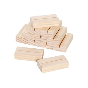 حامل خشبي للصور والبطاقات، منصة عرض للصور والبطاقات البريدية، حامل خشبي لعرض القوائم - Product Image 3