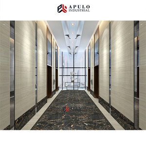 백색 노란 정맥을 가진 자연적인 돌 까만과 금 정맥 꽃 포르토 까만 대리석 벽 미켈란젤로 익지않는 까만 금 대리석 석판 - Product Image 6