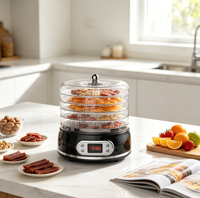 Déshydrateur alimentaire numérique Vasion haute efficacité pour usage domestique 400W, 5 plateaux, mécanique, pour fruits secs, viande, noix, électroménager