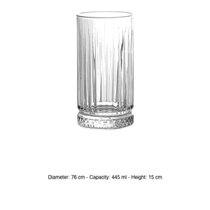 แก้วไฮบอล Elysia 43.5 ซล. สูง 15 ซม. เส้นผ่านศูนย์กลาง 7.6 ซม. Pasabahce - Product Image 3