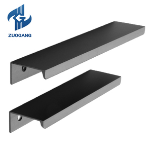 Gagang Pintu Kayu Zuogang, Gagang Tarik Tersembunyi untuk Lemari Dapur, Gagang Furnitur Aluminium Profil Aluminium - Product Image 2