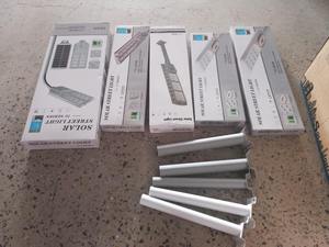 Lumen cao chiếu sáng dân cư treo tường 300W 400W tất cả trong một 6500K dẫn đèn đường năng lượng mặt trời ngoài trời với cảm biến chuyển động - Product Image 5