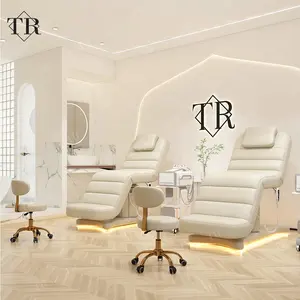 Turri Electric Lash Massage Cosmetic Facial Spa Beds Beauty Tattoo Reclining Salon Bed Chair Saloon Chair Beauty Salon