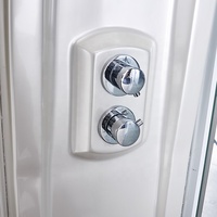 Kit de douche vapeur autonome avec sauna pour salle de bain à domicile, cabine de douche vapeur intérieure de luxe