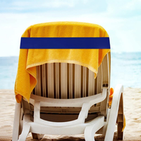 Lot de 50 élastiques pour serviettes, idéal pour la plage ou la piscine