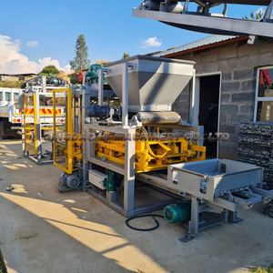 QT4-25 Low Cost <strong>Semi</strong> <strong>Automatic</strong> Concrete Hollow <strong>Blocks</strong> And Bricks <strong>Making</strong> <strong>Machines</strong> - Product Image 5