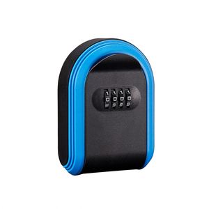 Custom Logo Key Storage Outdoor Wall Mount Full Plastic Rotary Button Door Mount 4 Digit Combination Key Security <b>Lock</b> <b>Box</b> - Product Image 3