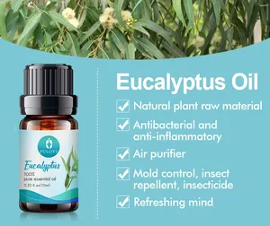 Óleo essencial de eucalipto, óleo orgânico puro natural para fabricação de velas