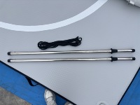 Nouvelle conception de passerelle gonflable en PVC/EVA pour bateau/yacht, plateforme flottante durable et légère, passerelle flottante, capacité de 100 à 200 kg