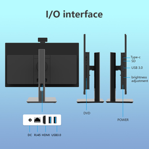 Nuevo IP65 a prueba de agua 27 pulgadas todo en uno computadora de escritorio Core I7 <span class=keywords><strong>pantalla</strong></span> táctil USB Gaming PC - Product Image 3