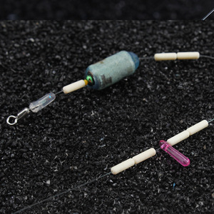 Perlas de silicona Aohu Space Beans 7+2 antienredos con bloqueo de posicionamiento para accesorios de pesca - Product Image 2