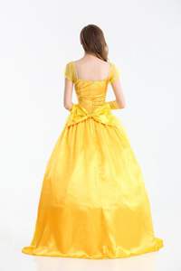 Venta caliente adulto La <span class=keywords><strong>Bella</strong></span> <span class=keywords><strong>y</strong></span> La <span class=keywords><strong>Bestia</strong></span> elegante vestido de princesa <span class=keywords><strong>disfraz</strong></span> para fiesta de Halloween para mujeres - Product Image 5