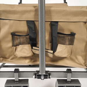 Carro plegable de alta resistencia, contenedor de rollo, deportes, <span class=keywords><strong>camping</strong></span> y jardín, carro de compras, OEM personalizable - Product Image 5