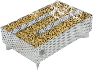 Plateau à fumoir à granulés de 5 x 8 pouces pour fumer à chaud et à <span class=keywords><strong>froid</strong></span> la viande, le poisson, le fromage, le porc avec des granulés de bois - Product Image 4