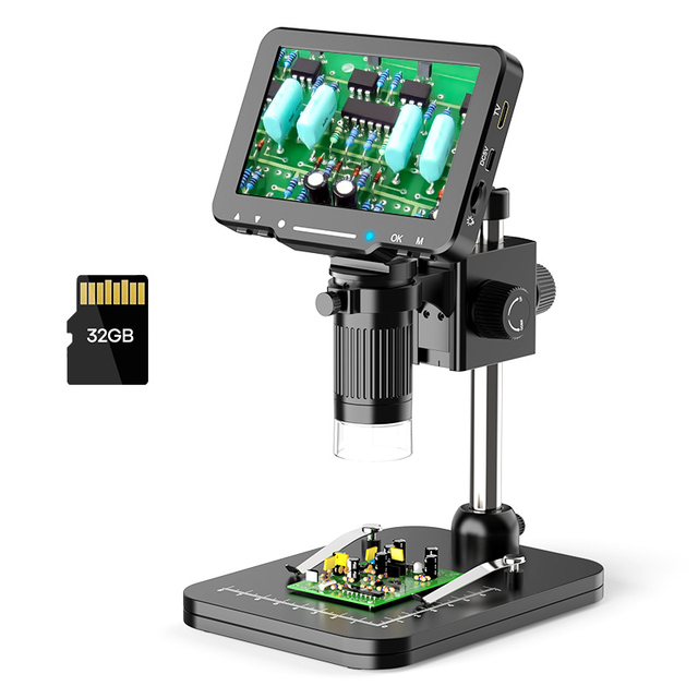 5-Inch High-Definition Electronic Digital Microscope