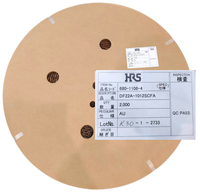 Conector Original HRS DF22A-1012SCFA y Receptáculos para PCB, crimpado en oro, tipo de inserción a presión, 10-12 AWG