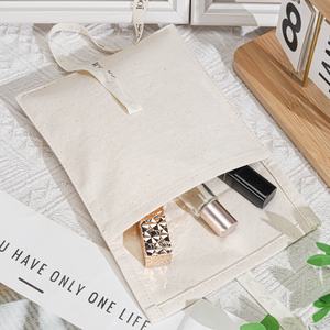 Sac de rangement pour vêtements de bébé en toile de coton réutilisable avec ruban, sac à poussière en coton imprimé à l'écran personnalisé - Product Image 4