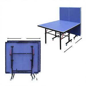 Lumina Portable <b>Foldable</b> 8ft PVC <b>Table</b> Tennis <b>Table</b> Set for Indoor <b>Games</b> - Product Image 1