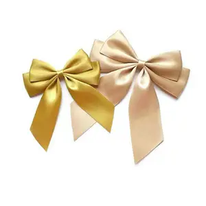 Gift Wrapping Satin Ribbon Pre Made Ribbon Gift Bows Decoration Gift Packing Ribbon Accessories Bow