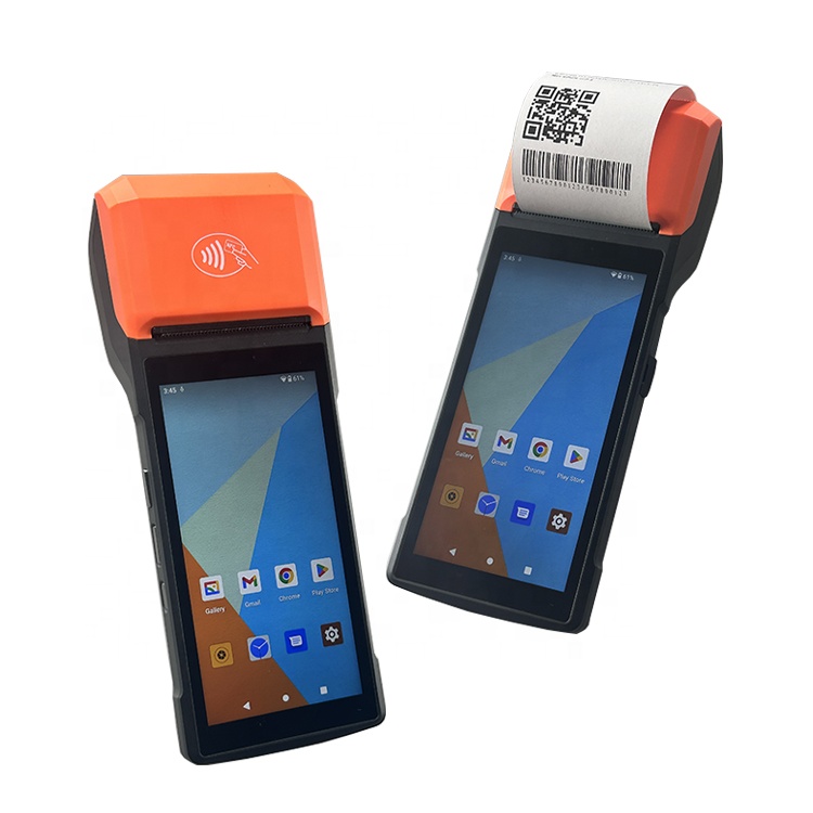 4G 3G 2G сенсорный экран Pos Android 13,0 Pos портативная система с NFC считывателем карт 58 мм Термопринтер