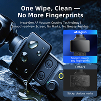 Protecteur d'écran en verre trempé ultra-clair anti-rayures AMagisn pour caméra sportive DJI OSMO Pocket 4/3