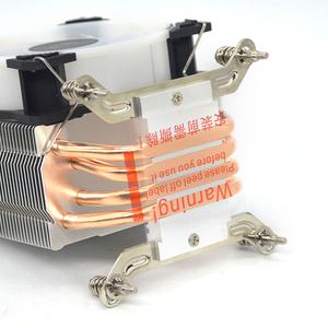 4 Ống Dẫn Nhiệt CPU Mát 4 Pin RGB PC Yên Tĩnh Cho <span class=keywords><strong>Intel</strong></span> LGA 1200 1150 1151 1155 1156 1700 <span class=keywords><strong>1366</strong></span> CPU Làm Mát Fan Tản Nhiệt - Product Image 4