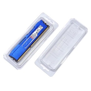 Ddr4 <b>Memory</b> Module Packaging <b>Box</b> Transparent Blister Case For Desktop Server Heatsink Protection 2 Mm Thickness - Product Image 5