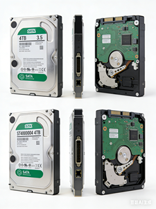 Disque dur interne ST4000DM004 4 To 3,5 pouces SATA 6 Gb/s, 5400 tr/min, cache 256 Mo, pour ordinateur de bureau et serveur domestique - Product Image 5