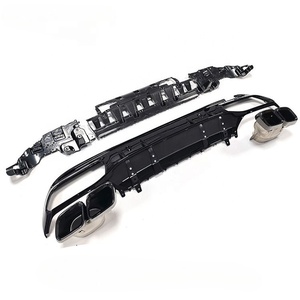 <span class=keywords><strong>Prix</strong></span> fabricant : Lame arrière <span class=keywords><strong>C63S</strong></span> AMG avec embouts d'échappement pour Mercedes Benz Classe C W205 LCI 2019-2021 Berline Sport AMG-Line - Product Image 2