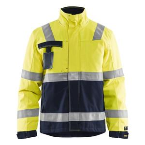 BLAKLADER-Chaqueta de invierno Multinorm 406815303389S Amarillo/Azul marino-EAN 7330509391235 ROPA DE TRABAJO DE LA HI-VIS - Product Image 1