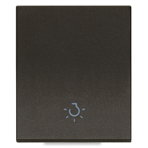 Black <b>Light</b> <b>Switch</b> <b>With</b> Symbol 10x7.5x0.8 Inches <b>Wall</b> Mounted - Product Image 1