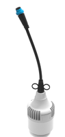 Ampoule LED pour éclairage de grange AC/DC IP67 Étanche Sans scintillement Rouge+Blanc Commutable 2700K-6500K 9W-15W Garantie 5 ans
