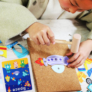 ชุดของเล่นทำเล็บสร้างสรรค์ Good Playmate ชุดงานฝีมือไม้ ธีมยานอวกาศ สำหรับเด็กอายุ 4-6 ปี - Product Image 3