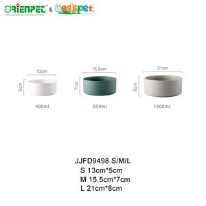 Tigela de Cerâmica para Alimentos e Água para Animais de Estimação ORIENPET & OASISPET Atacado à Prova de Vazamentos e Impermeável Pronta Entrega JJFD9498 M Produtos para Animais de Estimação - Product Image 3