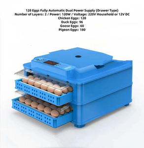 USMILEPET automatico digitale incubatore di uova in metallo e plastica Pet scatola di allevamento di pollo covata con gabbia per animali domestici tornitura - Product Image 5