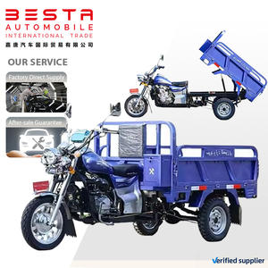 Tricycle motorisé 2024 pour adultes, type pick-up à <span class=keywords><strong>3</strong></span> <span class=keywords><strong>roues</strong></span>, benne ouverte, vente de motos d'occasion, charge utile 400 kg+, 70 km/h, 4 places - Product Image 2