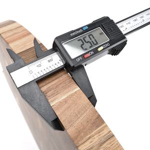 Akazien holz runde ovale Form Hack klotz Ende Korn Schneide brett - Product Image 6