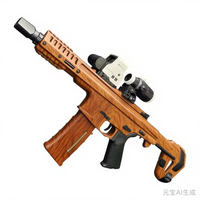 Pistola de Juguete de Gel Splatter Blaster MP7 M416 AK47 ARP9 P90 M4A1 Eléctrica para Juego de Disparos al Aire Libre, Réplica Real de Pistola de Juguete AK