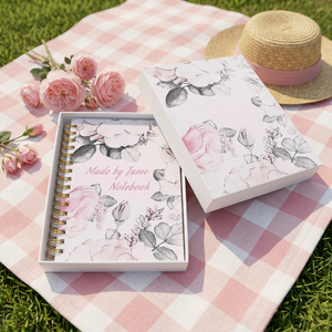 Servicios de Impresión de Libros, Organizador Personalizado de Tapa Dura, Cuaderno de Tapa Dura, Diario de Fitness y Turismo, Planificador de Presupuesto con Caja - Product Image 1