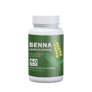 Gomitas <span class=keywords><strong>de</strong></span> Extracto <span class=keywords><strong>de</strong></span> Hoja <span class=keywords><strong>de</strong></span> Senna Herbal, Suplemento Dietético Personalizado <span class=keywords><strong>de</strong></span> Fábrica OEM, Apoya la Salud del Sistema Digestivo - Product Image 1
