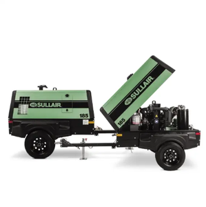 एयर कंप्रेसर पोर्टेबल रोटरी स्क्रू एयर कंप्रेसर सल्फर dpq185la dpq185la dpq185 कम दबाव 185 cfm - Product Image 1