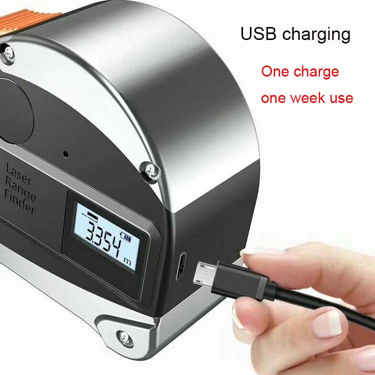 Best 2 in 1 Promotional Custom Digital Display Electronic Laser Measurement Tape