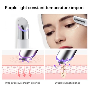 Varita Masajeadora Recargable 3 en 1 para el Cuidado de los Ojos y Rostro, con Calor y Vibración, Antienvejecimiento, para Ojeras - Product Image 4