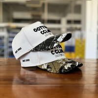 Gorra de Béisbol de Algodón con Camuflaje Personalizada al por Mayor, Gorra Deportiva de Alta Calidad, Gorra de Béisbol de 5 Paneles con Logotipo Bordado, Unisex