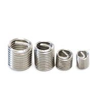YPH 304 Stainless Steel Wire Thread Inserts, Coiled Helical Screw Thread Repair Inserts for Metal & Industrial Fastening