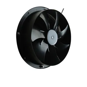 Ventilateur de refroidissement à courant continu sans balais, compact, axial rond, 300mm de diamètre