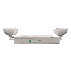 Luces de salida de emergencia con batería de reserva, señal de salida recargada con envío rápido en stock, envío rápido, - Product Image 4
