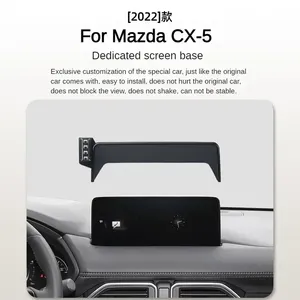 Soporte para Teléfono con Cargador Inalámbrico para Pantalla de Coche <span class=keywords><strong>Mazda</strong></span> CX5 <span class=keywords><strong>CX</strong></span>-<span class=keywords><strong>5</strong></span> <span class=keywords><strong>2022</strong></span>, Modificación de Navegación <span class=keywords><strong>Interior</strong></span>, Tamaño de 10.25 Pulgadas - Product Image 2